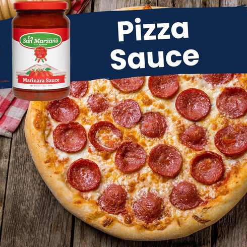 13 oz, La San Marzano Marinara Sauce, Pasta Sauce Made in Italy, All Purpose Tomato Premium Quality, All Natural