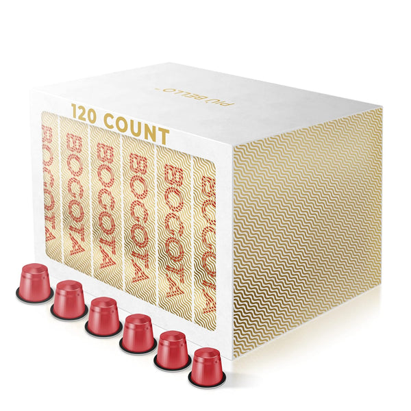 Piu Bello Coffee Pods - Nespresso Machine (Original) Compatible Capsules Pack -