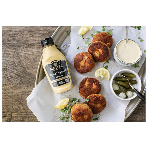 8.9 Oz, Pack 6, 8.9 Oz Maille Mustard Dijon Originale Squeeze