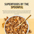 (1 11oz), 6g (Pack 2) Purely Elizabeth, Honey Peanut Butter, Superfood Cereal with Vitamin D Box, Fiber