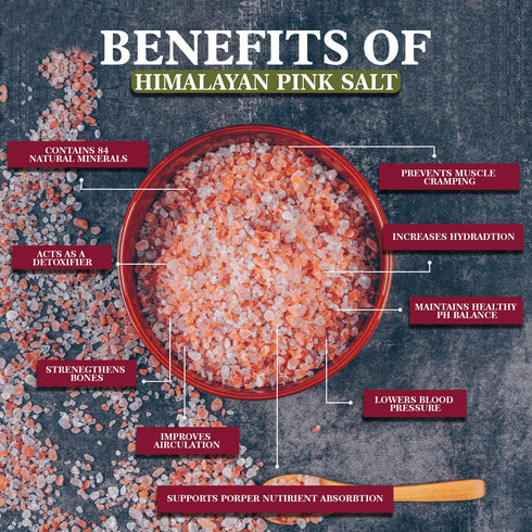 5 lbs 84+ Pack 2 Himalayan Chef Coarse Salt for Grinder Refill, jar, Contains Trace Minerals, Perfect for Cooking, Pink