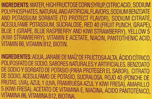 Little Hug 4 Pack 8 oz Flavor Team Fruit Drink