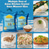 20-Pound 20lbs (9.08kg) Asian Kitchen Crystal Sona Masoori Aged Rice Bag, Short Grain Rice ~ All Natural | Gluten