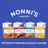21.5 oz Nonni's Cioccolati Dark Chocolate Almond Biscotti Cookies Individually Wrapped Italian Coffee Snack, Crunchy