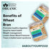 Blessfull Healing 1 lb (453 Organice WHEAT BRAN For Breakfast Gram)