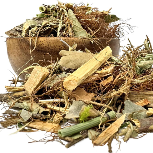 1 NY Spice Shop Rinosan Herb - Pound Rinosan Plant Cut & Sifted - Herbal Leaves -Traditional Dried Herb for Blends