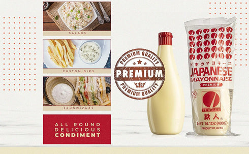 TETSUJIN 400g (1 Premium Japanese Mayonnaise | Bottle)