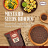(5 LB) AIVA Mustard Seeds Brown (RAI SARSON) Whole I All Natural | Indian Origin - Ideal seasoning