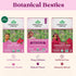 17mg 18 (Pack 3) Organic India Tulsi Sweet Rose Assam Black Tea - Stress Relieving & Elevating, of Caffeine Per Cup