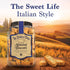 40 oz La Dolce Vita Classic Almond Italian Biscotti Cookies, Gourmet Coffee & Tea Dipping Snack, Jar
