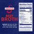 100% 48 oz (8 Pack) SWANSON S Natural Beef Broth, Carton
