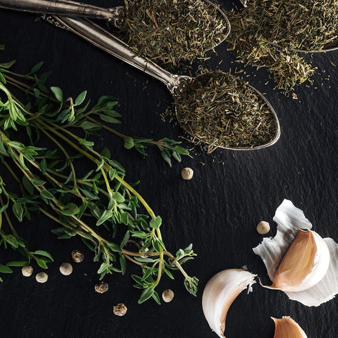 Cerez Pazari Dried Thyme Whole Leaves, Premium Grade Natural Thyme, Freshly Packed Seasonings, Gluten-Free, Non-GMO,