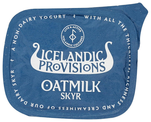 5 Icelandic Provisions, Yogurt Skyr Oat Strawberry, Ounce