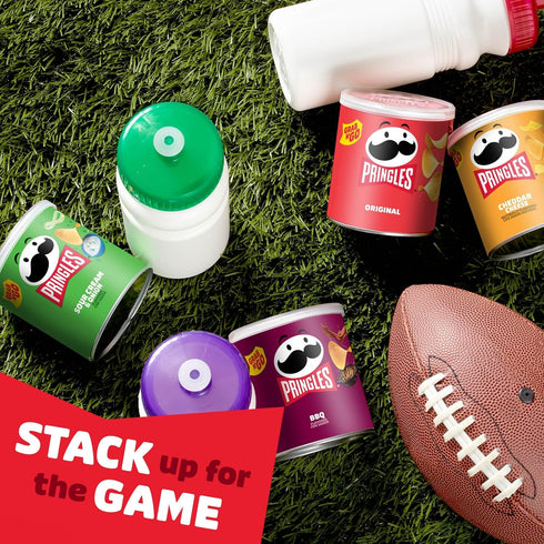 1.38 Pack (16 Pringles Potato Crisps Chips, Lunch Snacks, Office and Kids Snacks, Grab N' Go, Pounds, Variety Cans)