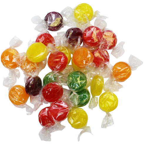 4 A Great Surprise Assorted Fruit Discs - Pound Bag - Bulk Individually Wrapped Candy - Fruit Flavored Candies