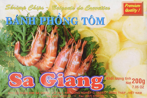 Sa Giang Giant Prawn Flavored Shrimp Chips