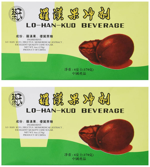 GTWWS 2 DOZEN (24 CUBES) LO HAN KUO BEVERAGE 6 OZ