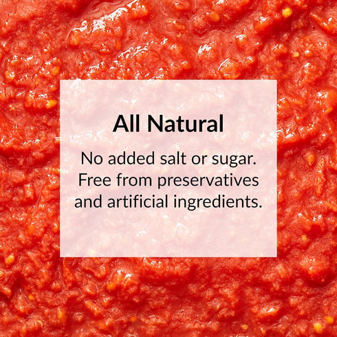 24 oz (3 Pack) DeLallo Italian Crushed Tomatoes, Made in Italy, Rich Vibrant Flavor, Tender Meaty Texture, All Natural