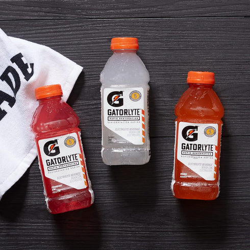 Beverage,20 Oz Gatorlyte Rapid Rehydration Orange Electrolyte Fl Bottle