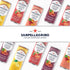 11.15 Oz (Pack 24) Sanpellegrino Zero Grams Added Sugar Italian Sparkling Drinks, Sparkling Peach Clementine Beverage