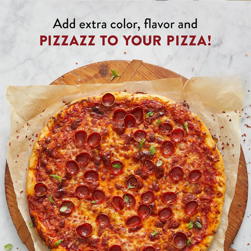 4 3.2 DeLallo Spice Variety Pizza Seasoning Shaker, Ounce, with Red Pepper, Garlic, Cheese, Italian Herb