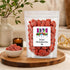 DM Sweets 1 lb Dried Strawberries Bulk Bag of Sweet Chewy Fruit Snacks for Baking, Trail Mix, Cereal, Smoothies