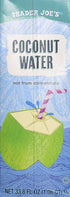 Trader Joe's 33.8 oz Pure Coconut Water fl