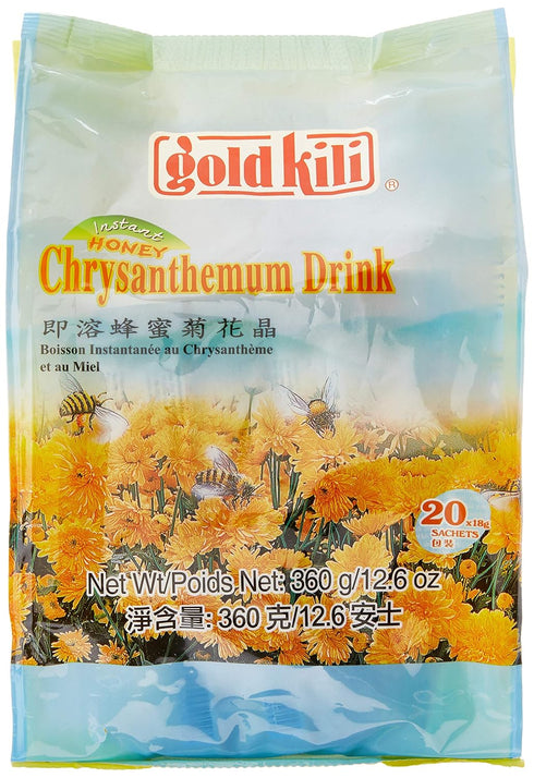Gold Kili Instant Honey Chrysanthemum Drink 0.63oz/18g X20 Sachets