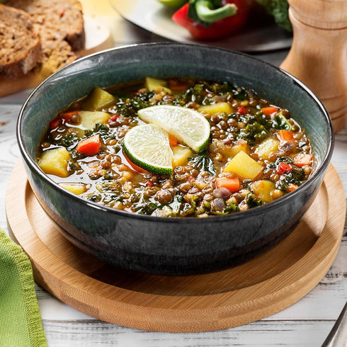 2.2 lb (35.2 oz), Yupik Organic Green Lentils, Non-GMO, Vegan, Gluten-Free, Kosher, Raw, Source of Fiber, Iron