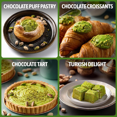 8oz, Eastanbul Dubai Chocolate Bar Mixture, Dubai Chocolate Bar Pistachio Filling, Crispy Premium Kataifi and Pistachio