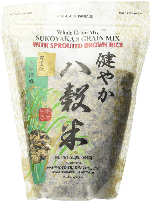 Nishimoto Trading Co., Sukoyaka 8 Grain Mix with Sprouted Brown Rice, 2