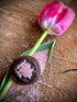 Sweet Evas SHIMMER Large,1.5 METALLIC PINK PEARL NONPAREILS- Dairy Free,Vegan,Soy Free,Nuts