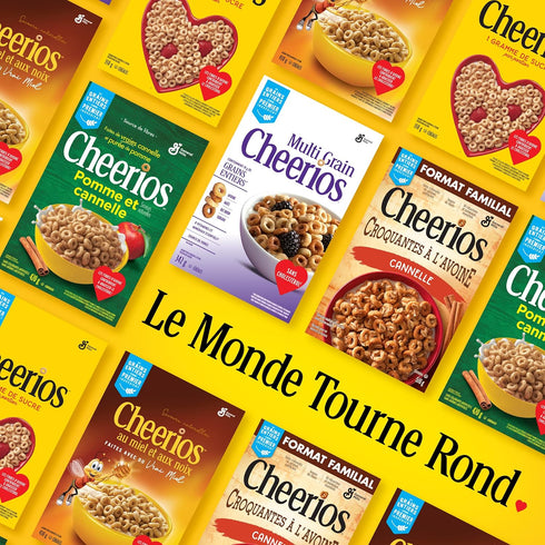 350 GENERAL MILLS Cheerios Cereal, GR
