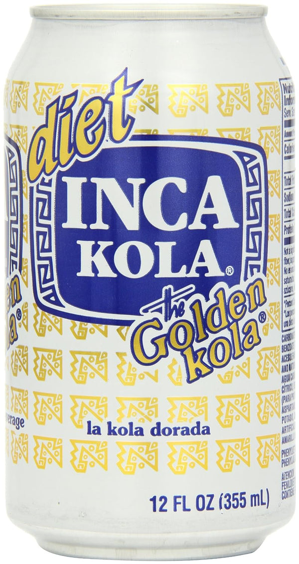 Inca Kola , Diet, 12-Ounce, 24-Count Cans