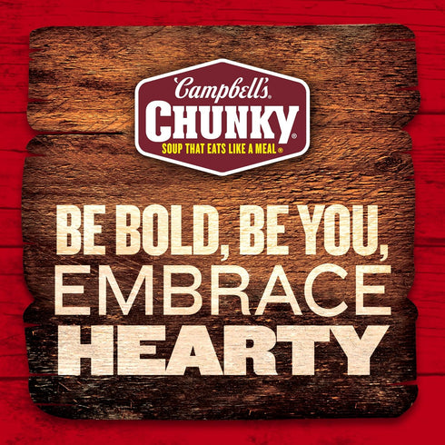18.8 oz (Pack 12) Campbells Chunky Soup, Pub-Style Chicken Pot Pie Soup, Can