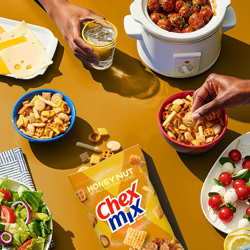 Chex Mix 13.5 oz Honey Nut Sweet and Salty Snack Mix, Snacks, Family Size
