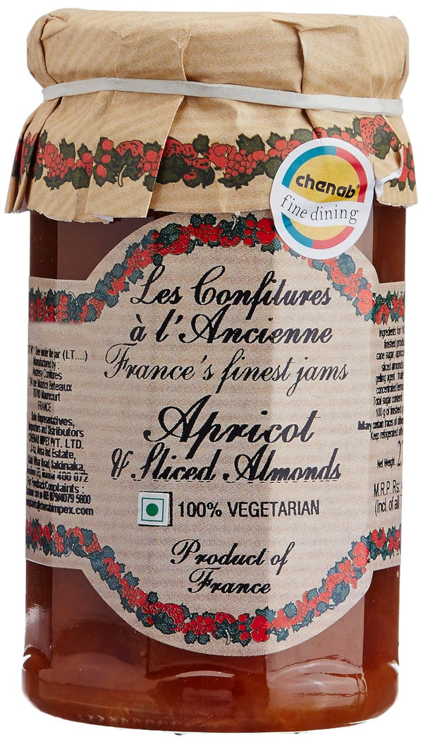 Les Confitures l'Ancienne Apricot Almond Jam Andresy All natural French jam pure sugar cane 9