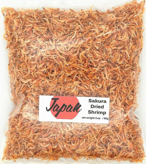 Greenlike Dried Small Shrimp - Sakura Dried Shrimp 3oz/85g for Ramen