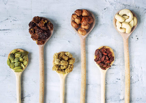 2 Mulberries, Food to Live Organic Antioxidant Trail Mix, Pounds Contains Goji Berries, Golden Berries, Pumpkin Seeds