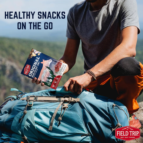1 Oz 12 Field Trip Beef Jerky, Original, Bag, Bags/carton