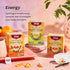 16 (Pack 6) Yogi Spiced Blackberry Focus Tea, Vegan Friendly, Kosher, USDA Certified Organic, Non-GMO, Tea Bags