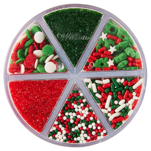 Wilton Holiday Mix - 6 Cell Sprinkles