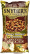 Snyder's of Hanover, Honey Mustard & Onion Pretzel Pieces, 12oz Bag (Pack