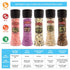 Palermo Garlic Sea Salt Seasoning with Grinder, 9 oz - Kosher, All Natural, No Additives