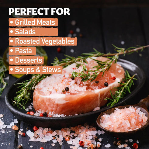 2.2lb, 100% Eastanbul Himalayan Pink Salt for Grinder Refill, Pink Himalayan Sea Salt Coarse Grain, Pure, Chef-Grade