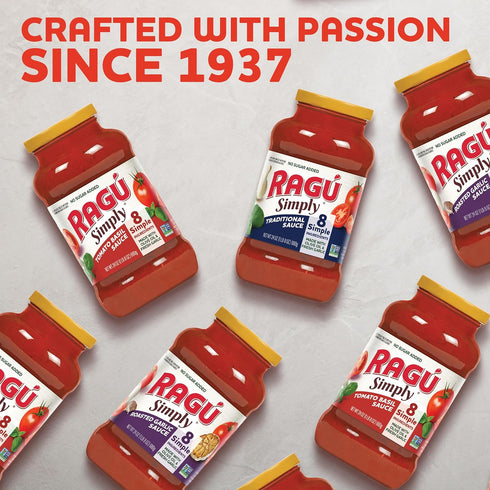 24 oz (Pack 6) RAG Simply Tomato Basil Pasta Sauce