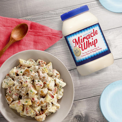 Miracel Whip 30 oz Miracle Whip Mayo-like Dressing, for a Keto and Low Carb Lifestyle, fl Jar