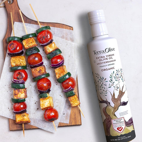 TERRAOLIVE 500ml Terra Olive Organic Extra Virgin Olive Oil - Mediterranean Spanish Cold Pressed, Single Origin, Award