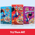 12 Count (Pack 2, 9 oz Kelloggs Froot Loops, Breakfast Cereal in a Cup, Low Fat, Bulk Size, of Trays)