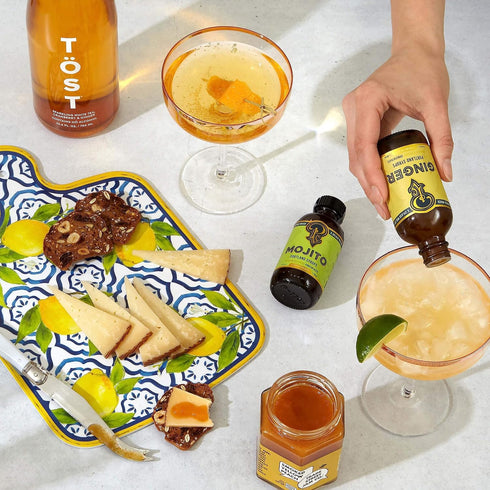 12-Pack Set 12 3.4 oz 3-5 (Pack 12) Portland Syrups Sampler - Explore Flavors for Craft Cocktails, Soda, Tea, Coffee
